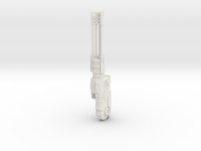 Chain Rail Gun in White Natural Versatile Plastic
