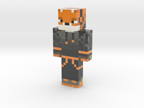 fox Z | Minecraft toy in Glossy Full Color Sandstone