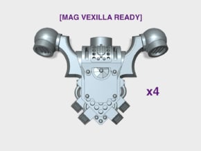 4x Mag Vexilla - Chaos:1 PACs in Tan Fine Detail Plastic