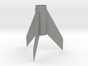 Alpha (K-25)-style Fin Unit BT50 for 18mm in Gray PA12