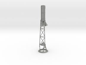 Mercury Capsule Tower for ST-20 scale in Gray PA12