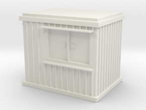 10 ft Office Container 1/72 in White Natural Versatile Plastic