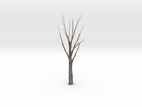Tree Faceted - Clean in Polished Bronzed Silver Steel