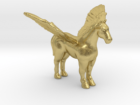 Pegasus 1/60 DnD miniature fantasy games and rpg in Natural Brass