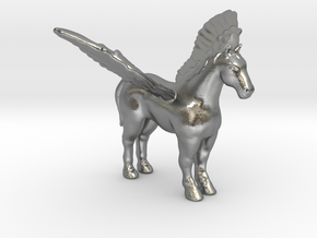 Pegasus 1/60 DnD miniature fantasy games and rpg in Natural Silver