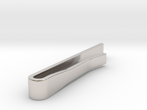 Classic Tie Bar (Metals) in Platinum