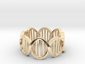 DNA Ring (Size 10) in 14K Yellow Gold