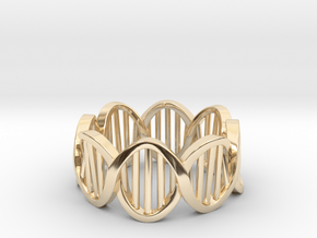 DNA Ring (Size 11) in 14K Yellow Gold