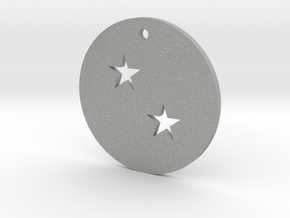 Two Star Dragon Ball Charm in Aluminum