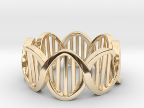 DNA Ring (Size 5) in 14K Yellow Gold