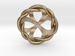 Infinite Wow! in Polished Gold Steel