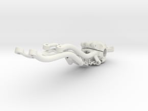 Yeti Jr IRS Subframe (For Flipped Arms) in White Natural Versatile Plastic