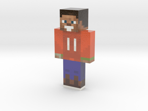 minecraft skin | Minecraft toy in Glossy Full Color Sandstone