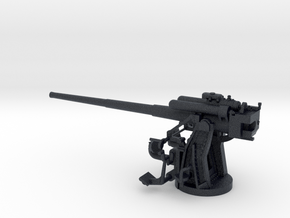 1/72 IJN Type 10 120mm Dual Purpose Gun in Black PA12