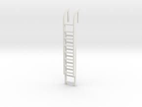 Roof Ladder 1/48 in White Natural Versatile Plastic