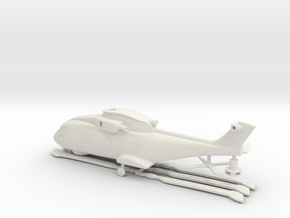 AgustaWestland EH101 Merlin in White Natural Versatile Plastic: 1:144