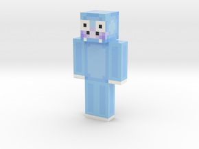 p_Azure_q | Minecraft toy in Glossy Full Color Sandstone