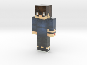 char | Minecraft toy in Glossy Full Color Sandstone