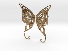 Butterfly Wings- Alternate version in Natural Brass