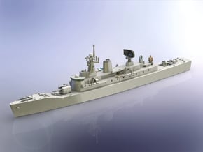 HMAS Swan III (DE 50) Destroyer Escort 1/700 in Tan Fine Detail Plastic