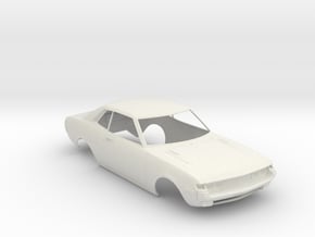 1:24 TA22 Toyota Celica in White Natural Versatile Plastic