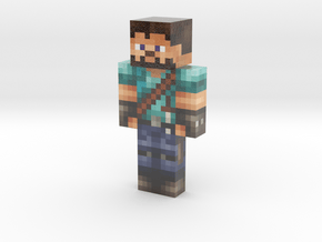 ScruffyStephen | Minecraft toy in Glossy Full Color Sandstone