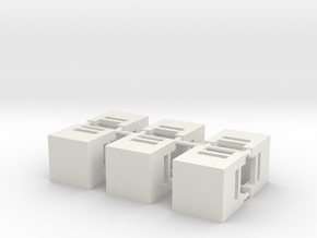 Junction Box in White Natural Versatile Plastic