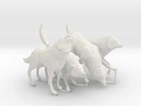 ALF Wolf Pack  in White Natural Versatile Plastic