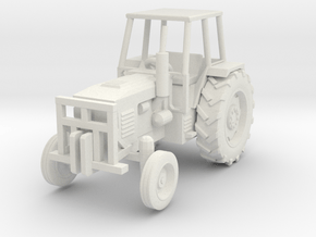 Farm Tractor Ver01. 1:87 Scale (HO) in White Natural Versatile Plastic