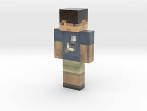 Otto85 | Minecraft toy in Glossy Full Color Sandstone