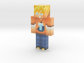 ToastyTG | Minecraft toy in Glossy Full Color Sandstone