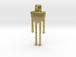 Rozz - The Wild Robot in Natural Brass