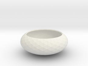 Spirals wrapped around bowl in White Natural Versatile Plastic