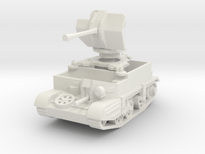 Universal Carrier Flak 38 1/72 in White Natural Versatile Plastic