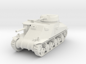 1/72 Scale M3 Grant Tank in White Natural Versatile Plastic