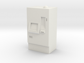 ATM Machine 1/48 in White Natural Versatile Plastic