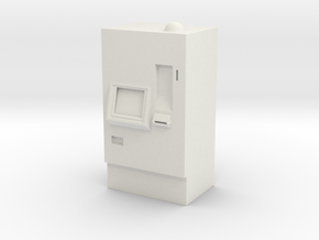 ATM Machine 1/35 in White Natural Versatile Plastic