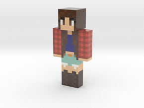 RoxieM | Minecraft toy in Glossy Full Color Sandstone