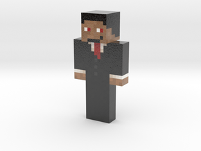 hausemaster-no-glasses-13559923-1 | Minecraft toy in Glossy Full Color Sandstone