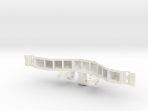 Axial SCX10 Axle Truss - 4 Link in White Processed Versatile Plastic