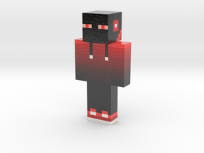 Beastlyred | Minecraft toy in Glossy Full Color Sandstone