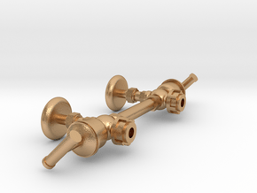 Lubricators, Old Fashioned in Natural Bronze: 1:20