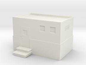 Machine Control Room 1/100 in White Natural Versatile Plastic