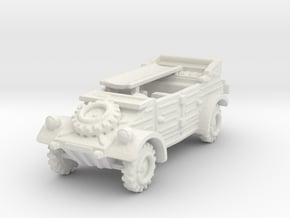 Kubelwagen Ambulance 1/120 in White Natural Versatile Plastic