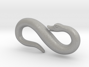 Serpent belt hook, 17thC style in Aluminum
