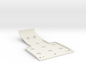 Tamiya 959 rear skid plate chassis part 005262 x-9 in White Natural Versatile Plastic