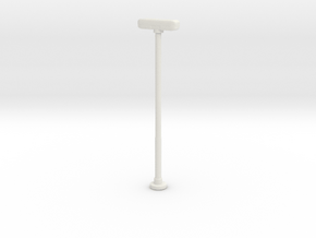 Double Street Lamp 1/64 in White Natural Versatile Plastic