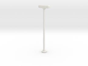 Double Street Lamp 1/56 in White Natural Versatile Plastic