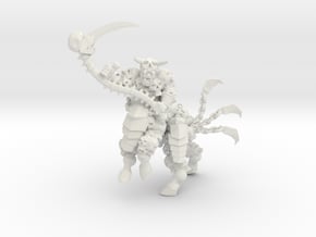 Character Series: Centaur Reaper in White Natural Versatile Plastic