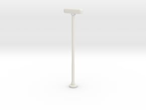 Double Street Lamp 1/35 in White Natural Versatile Plastic